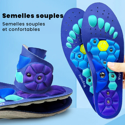 Semelles magnétiques thérapeutiques – Soulagement & confort