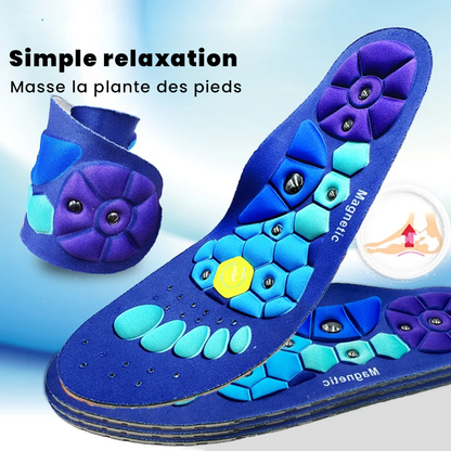 Semelles magnétiques thérapeutiques – Soulagement & confort